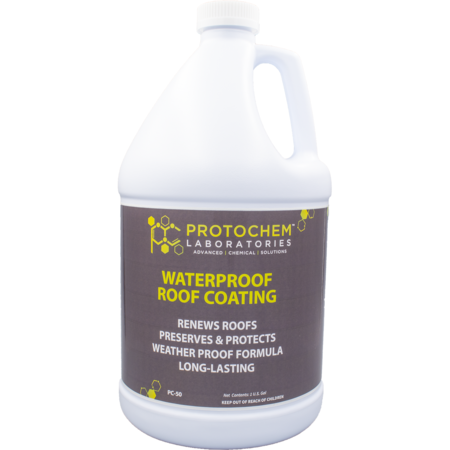 PROTOCHEM LABORATORIES Leak-Proof Roof Coating, 1 gal., PK4 PC-50-1